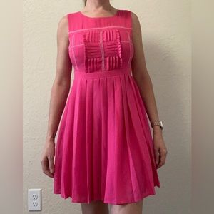 Pink A-line Dress